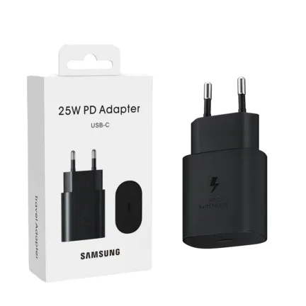 СЗУ Блок Samsung 25W usb-c to usb-c+шнур Black